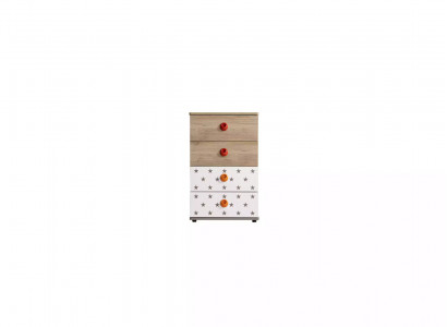 Kindermöbel Kommode Stern Schrank Holz Kommoden Sideboard Design Weiß